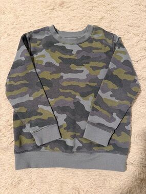 Cat & Jack Boy’s Camo Crewneck Sweatshirt